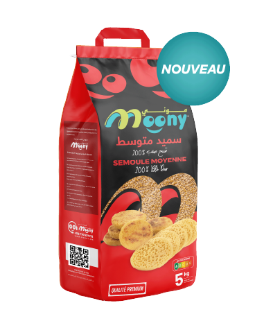 Semoule moyenne de blé dur