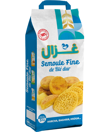 Semoule fine de blé dur